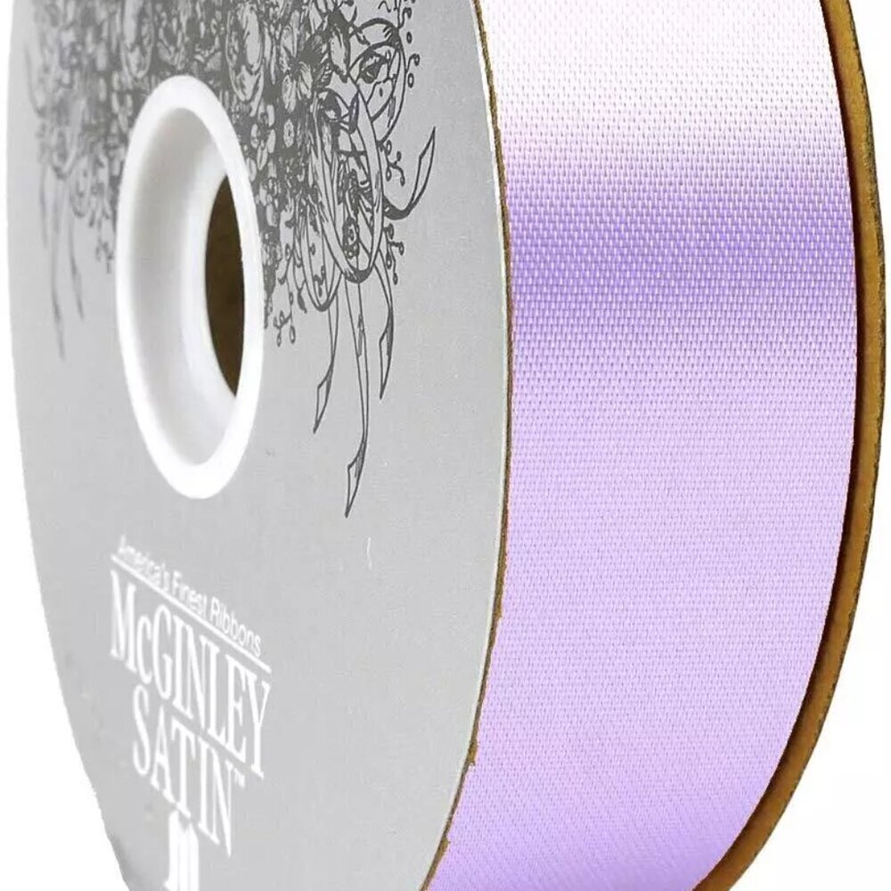 NWT - McGinley Mills - Satin Acetate Lavender #9 (1 5/16”) – 100 yards